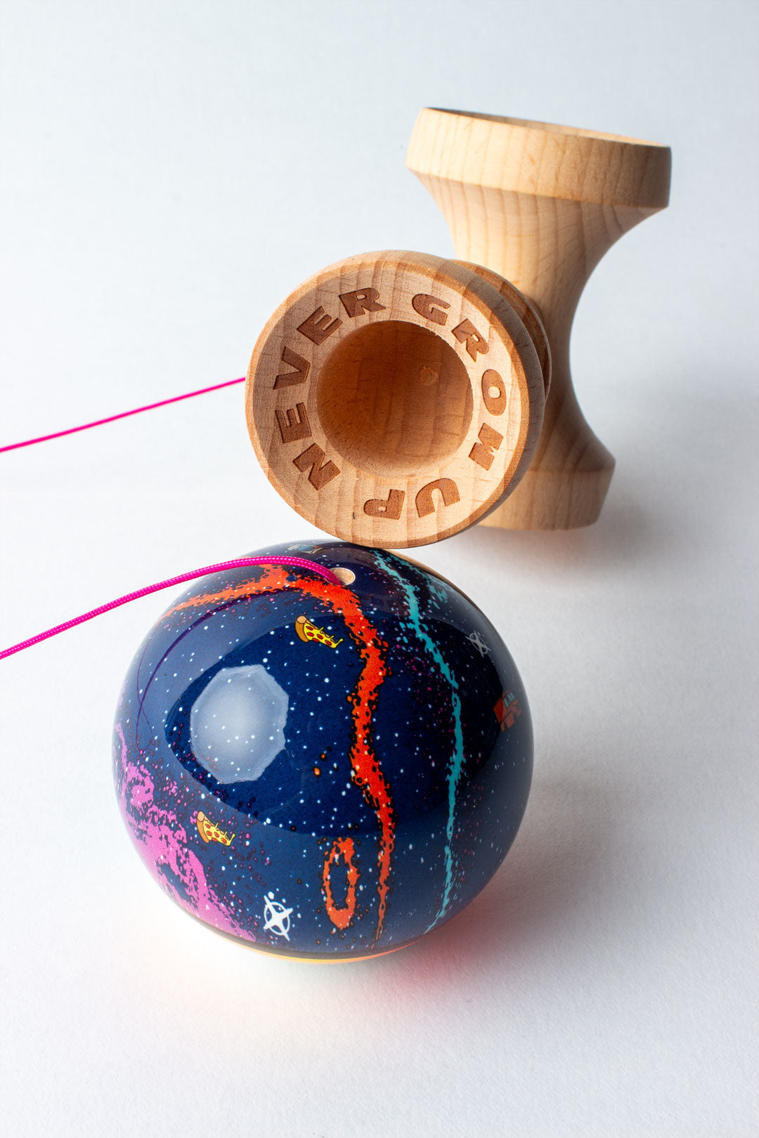 Kendama Pro „Cosmic Splash” – Explozie de Culoare și Energie Galactică 🌌🎨