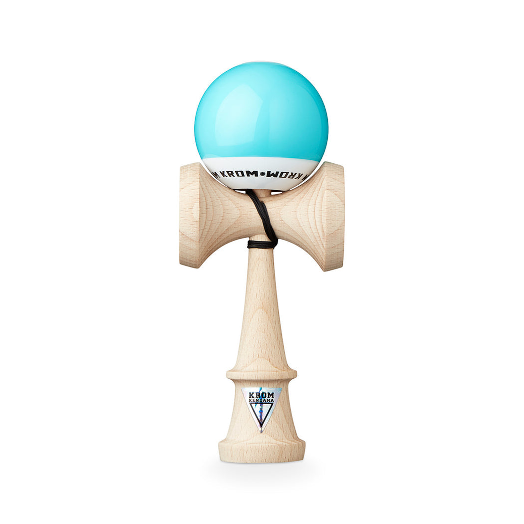 Kendama KROM Pop Aqua – Culoare Fresh și Performanță Garantată 🌊