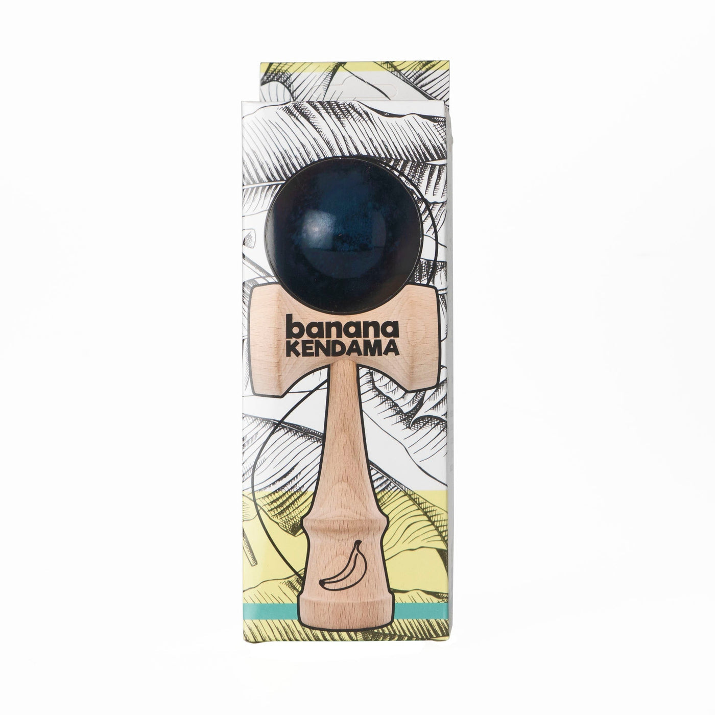 🔵 Kendama Banana – Model Clasic cu Bilă Albastră (Blue Ice Edition)