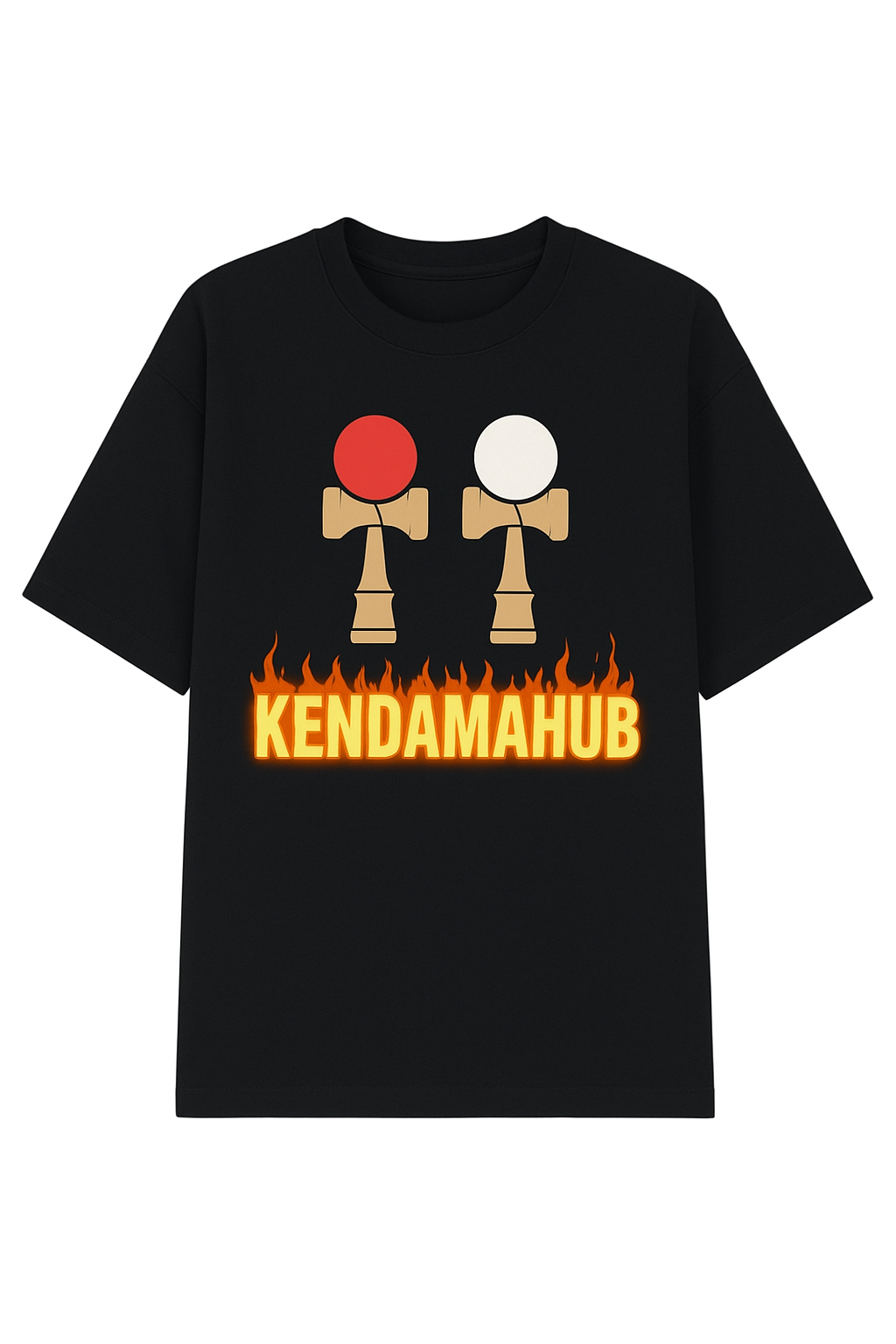 🔥 Tricou Oversized KENDAMAHUB – Limited Edition