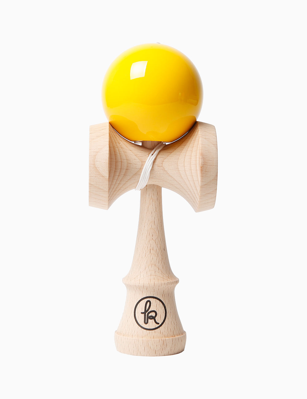🟡 Kendama Clasică cu Bilă Galbenă – Energie și Distracție Luminoasă 🟡