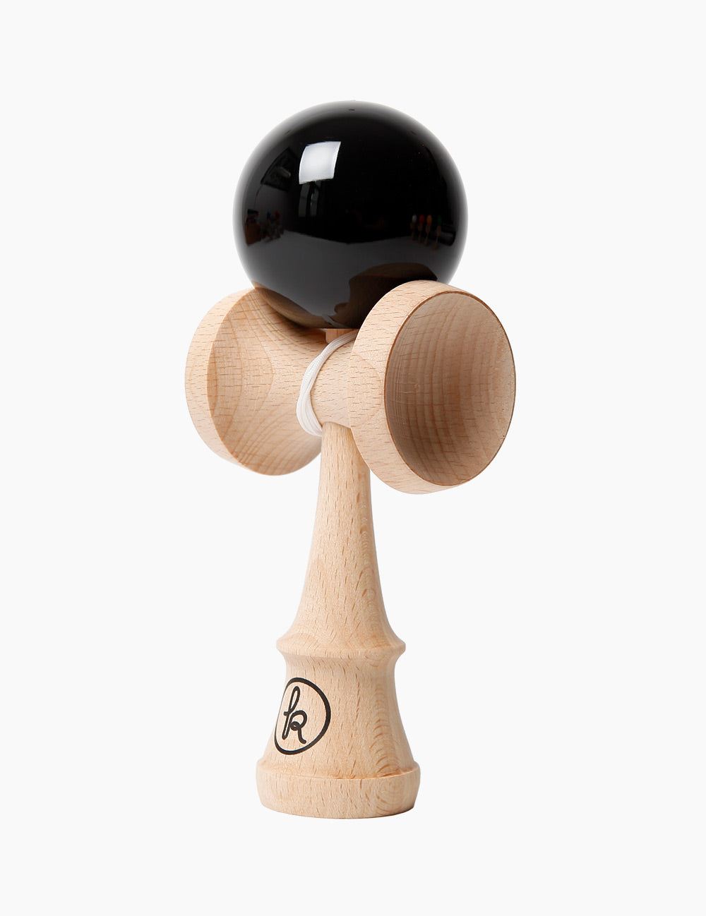 ⚫ Kendama Clasică cu Bilă Neagră – Eleganță și Control Absolut ⚫
