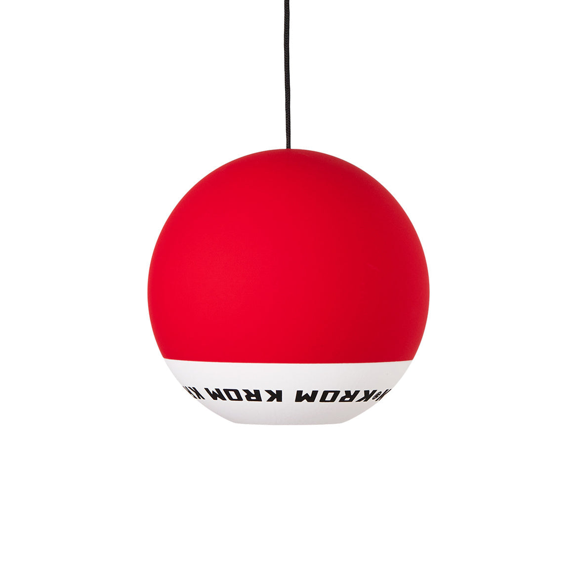 Kendama KROM POP RUBBER RED – Originală, din lemn de calitate
