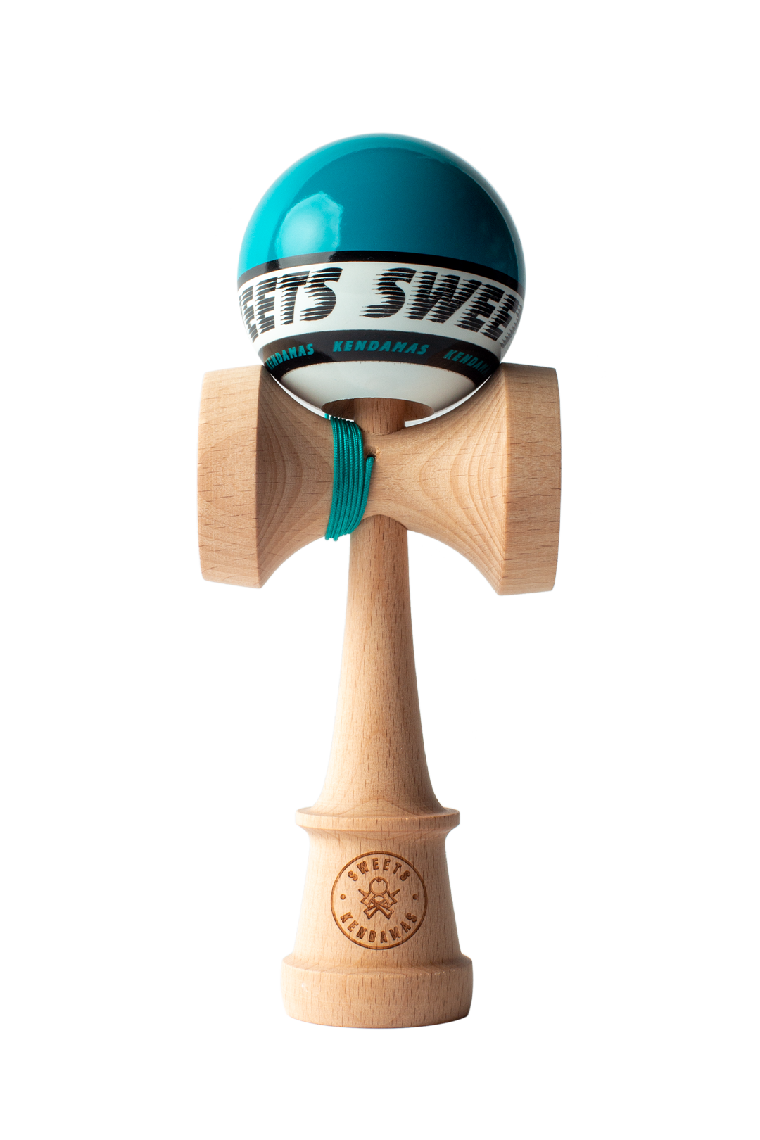 🎯 Kendama Sweets Starter – Teal | Perfectă pentru trick-uri și distracție