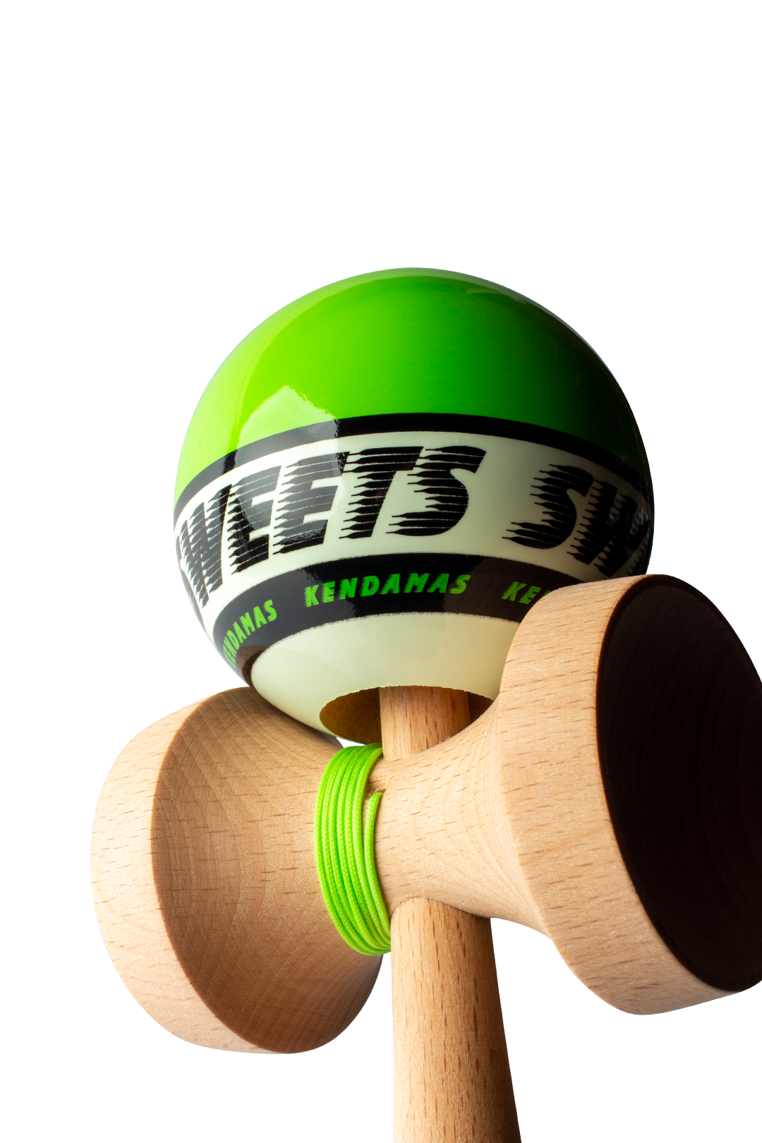 🎯 Kendama Sweets Starter – Green | Distracție, echilibru și stil