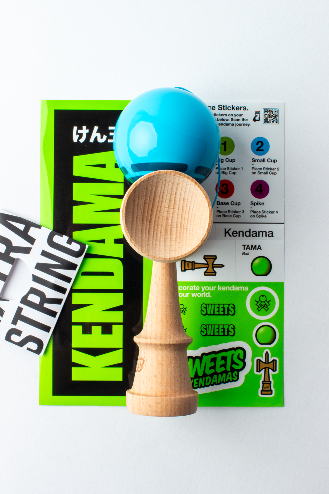 🎯 Kendama Sweets Radar – Blue | Claritate, precizie și stil