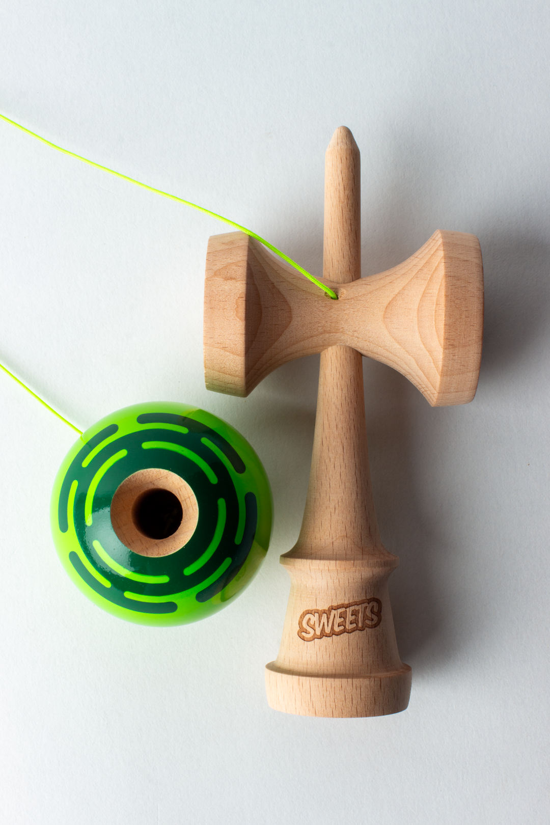 🎯 Kendama Sweets Radar – Green | Precizie și vizibilitate pentru trick-uri
