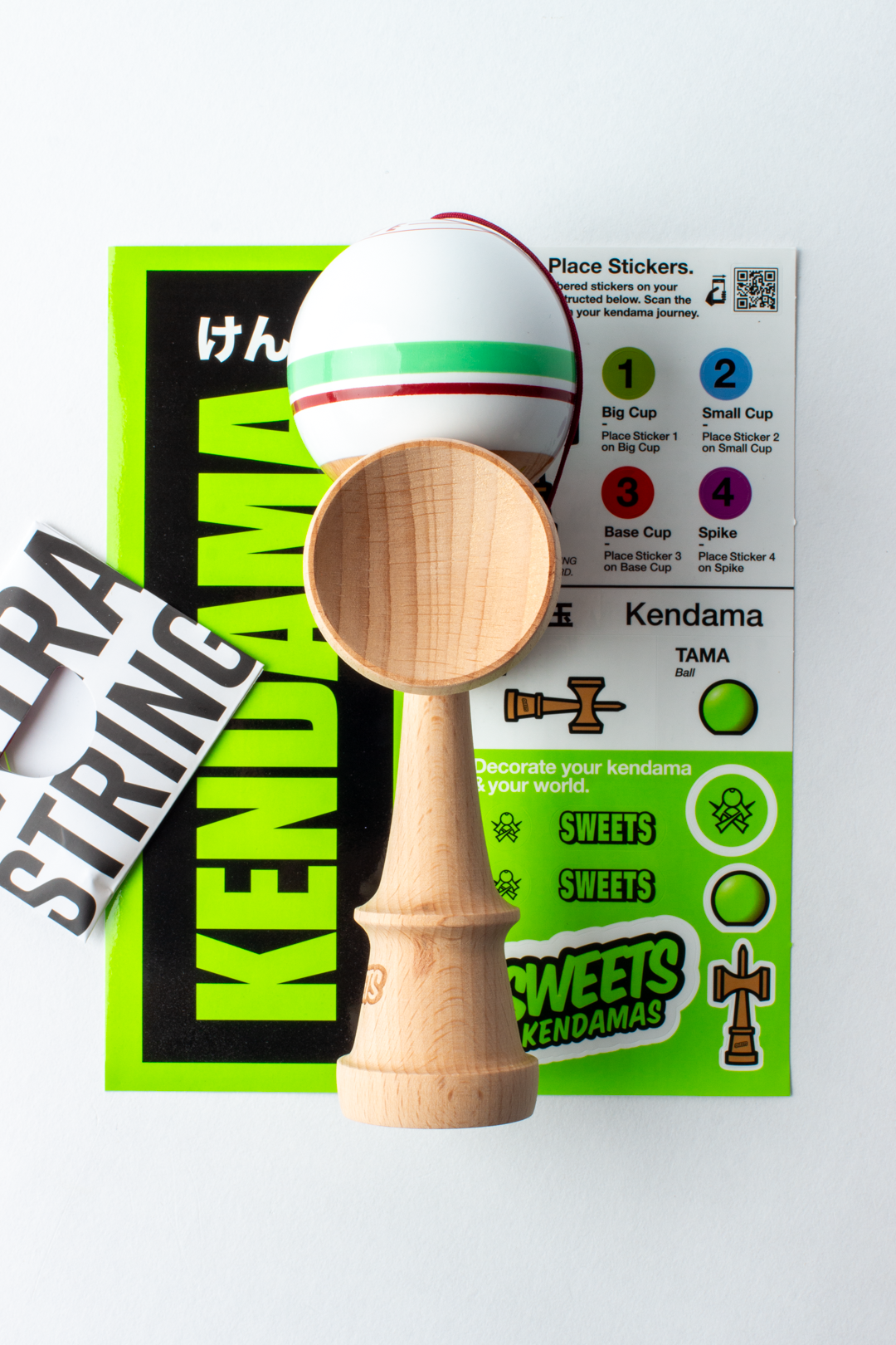 🎯 Kendama Sweets Sport Stripe – Avalanche | Trackability și control absolut