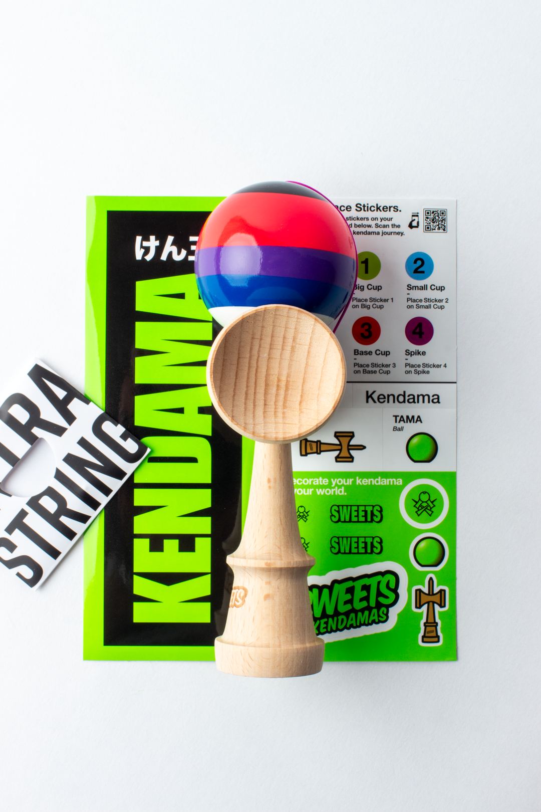 🎯 Kendama Sweets Classic 5 Stripe – Slushy | Culoare, stil și control în joc