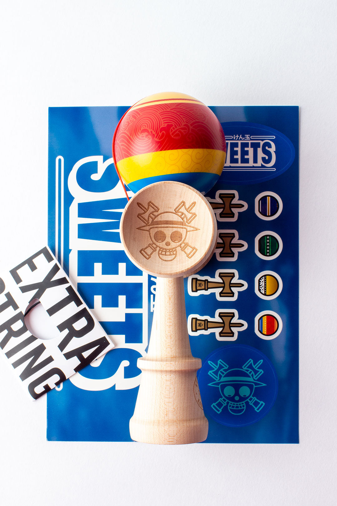 🎯 Kendama Sweets Lab V37 – The Captain | Anime Edition, Legend Shape
