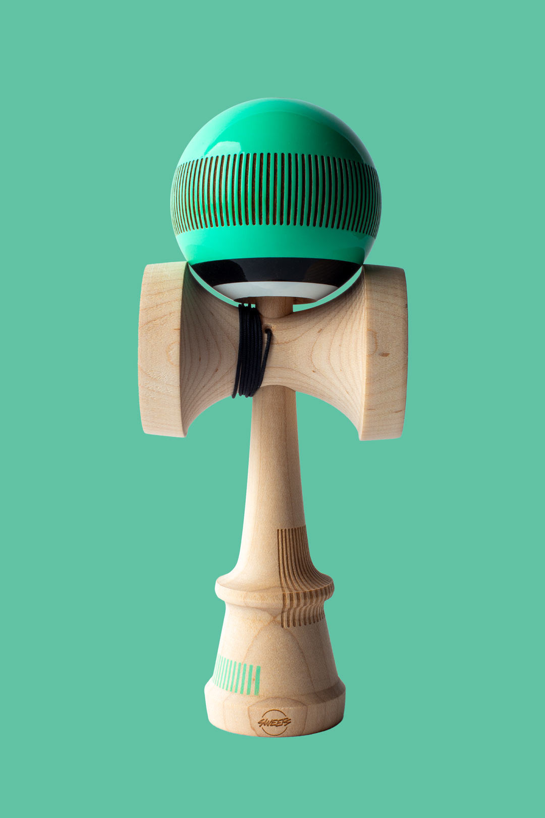 🎯 Kendama Broken Bones – Mint Green | Skill builder pentru trick-uri de nivel următor