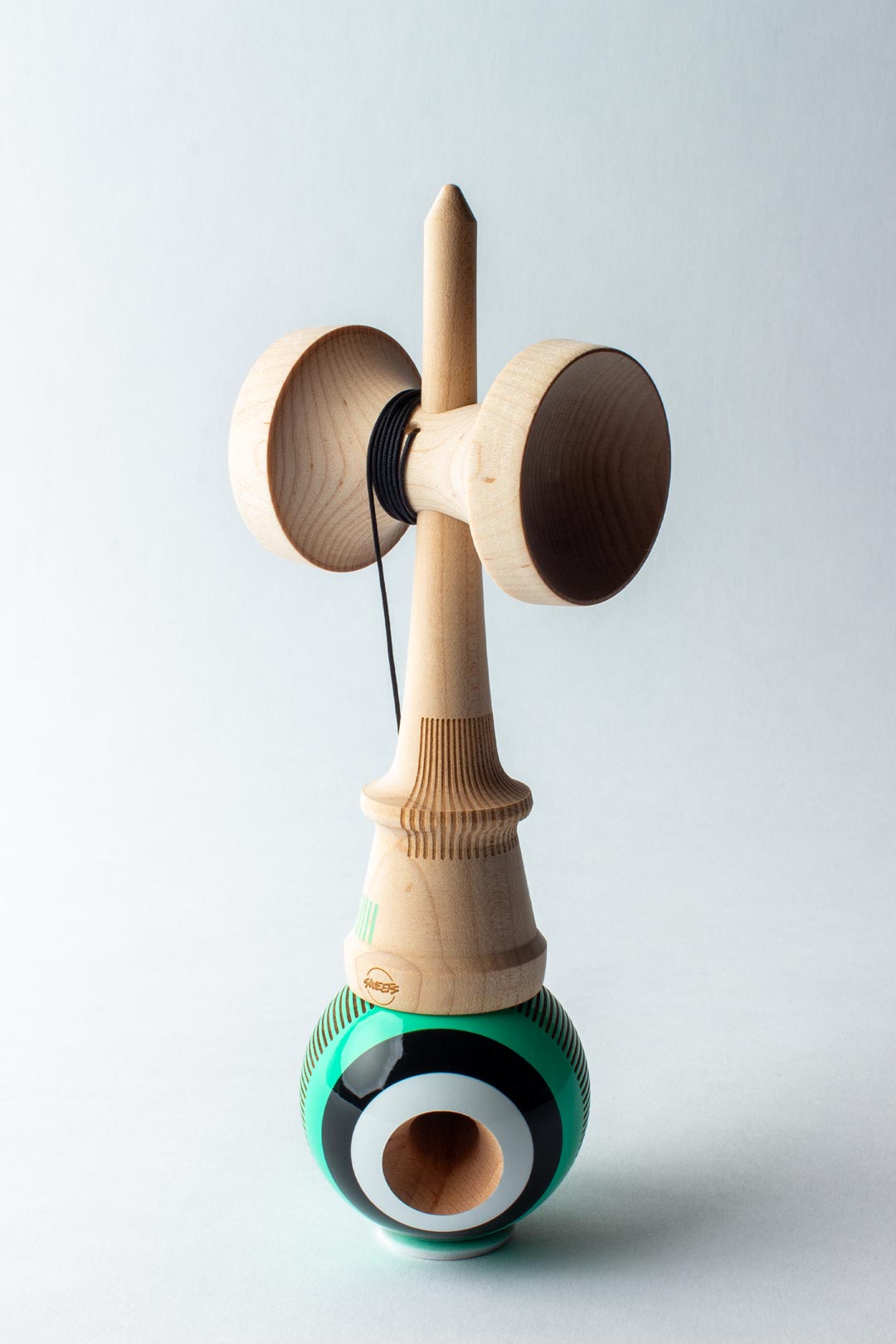 🎯 Kendama Broken Bones – Mint Green | Skill builder pentru trick-uri de nivel următor