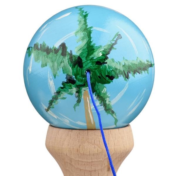 🎯 Kendama USA Custom Tribute – Sean Ricks – Island Breeze | Relaxare și stil tropical