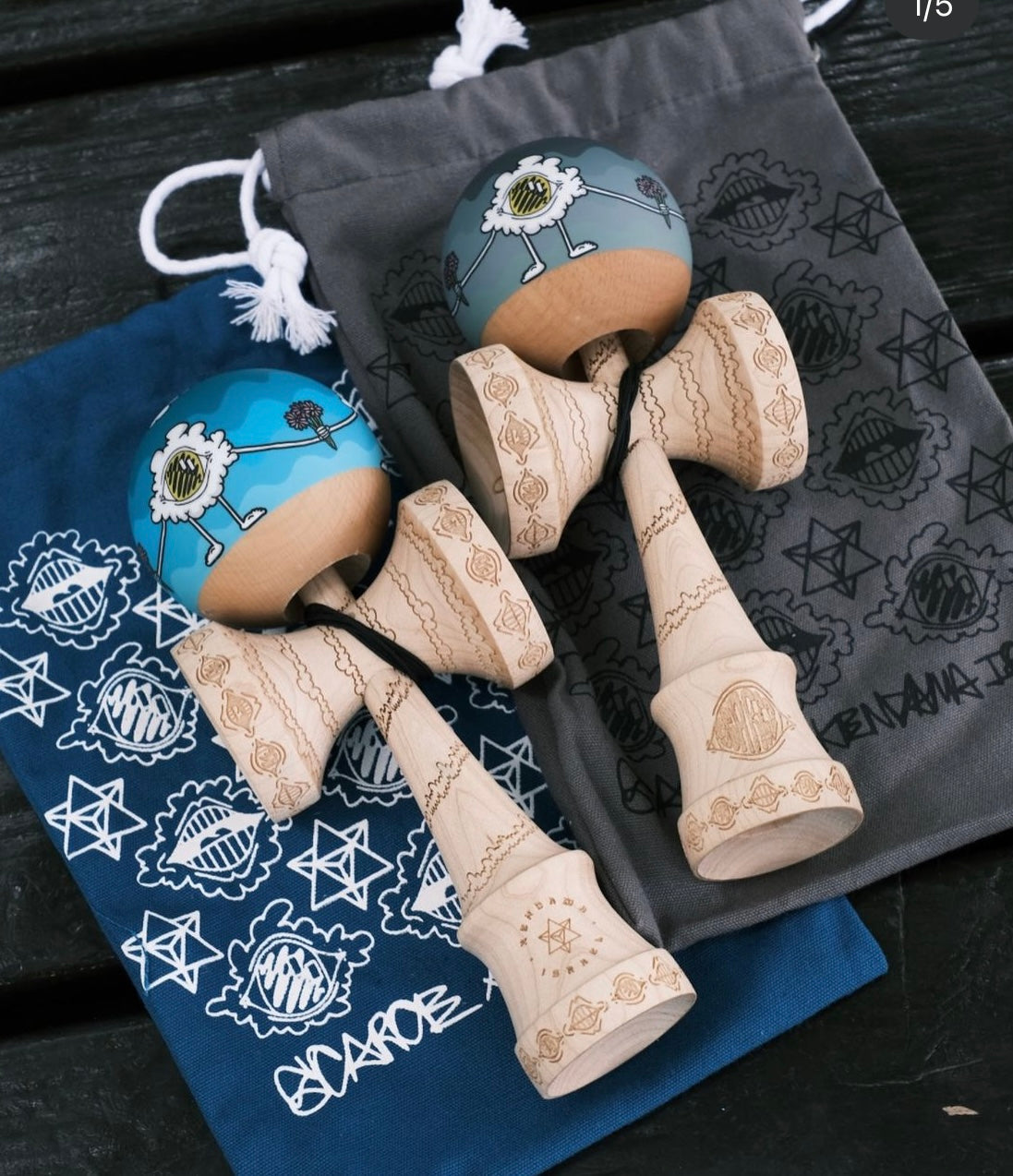 🩶 SCARCE X KENDAMA ISR – GREY EDITION 🩶