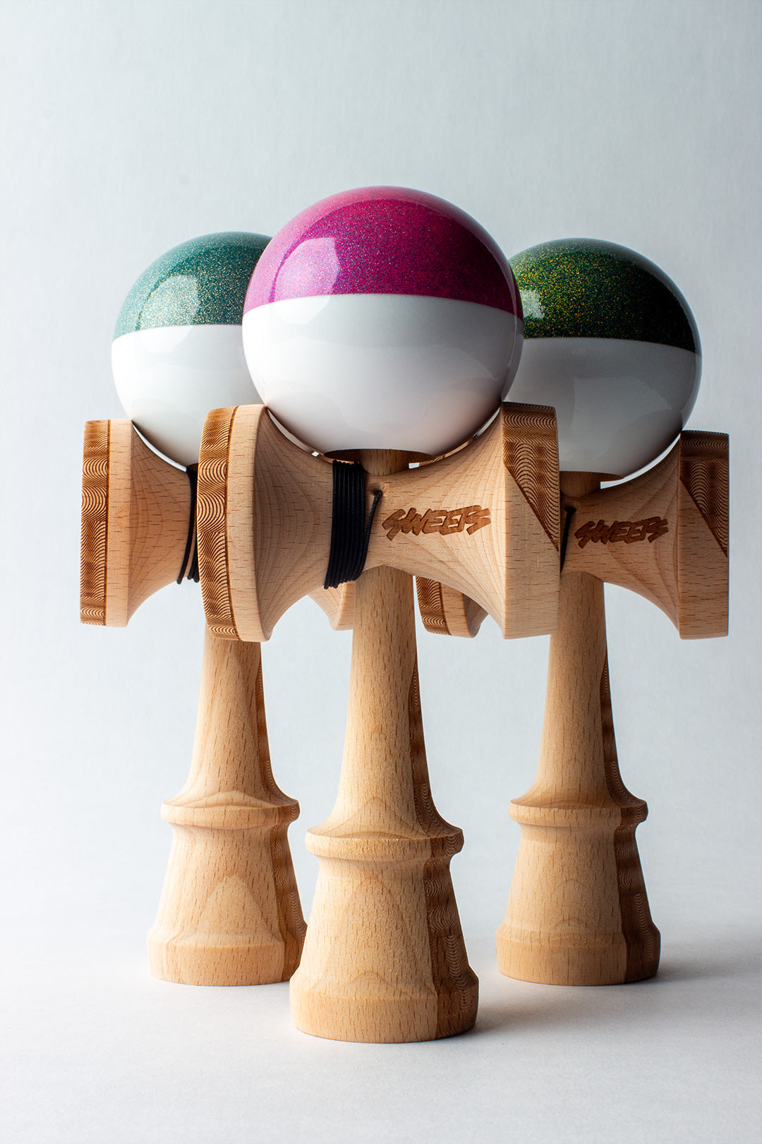 Kendama DISCO BOBBER – PINK – BROKEN SHAPE