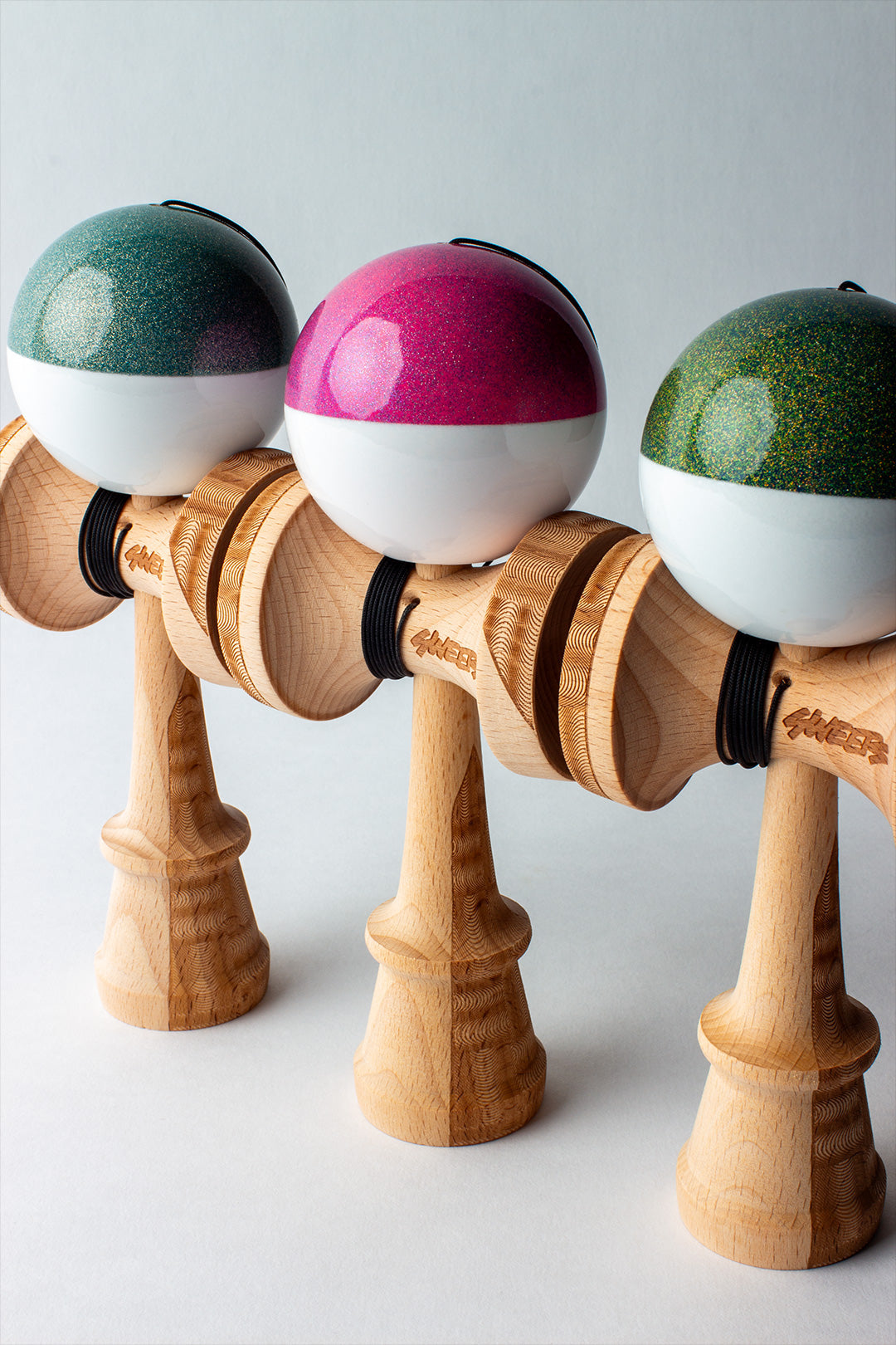 Kendama DISCO BOBBER – GREEN – BROKEN SHAPE