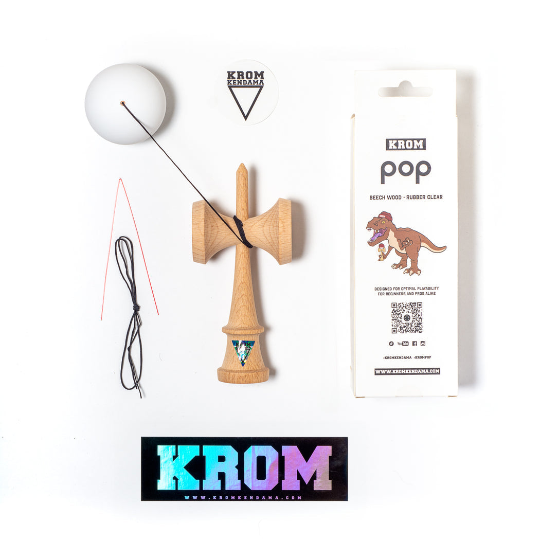 ⚪ KROM POP RUBBER – White ⚪