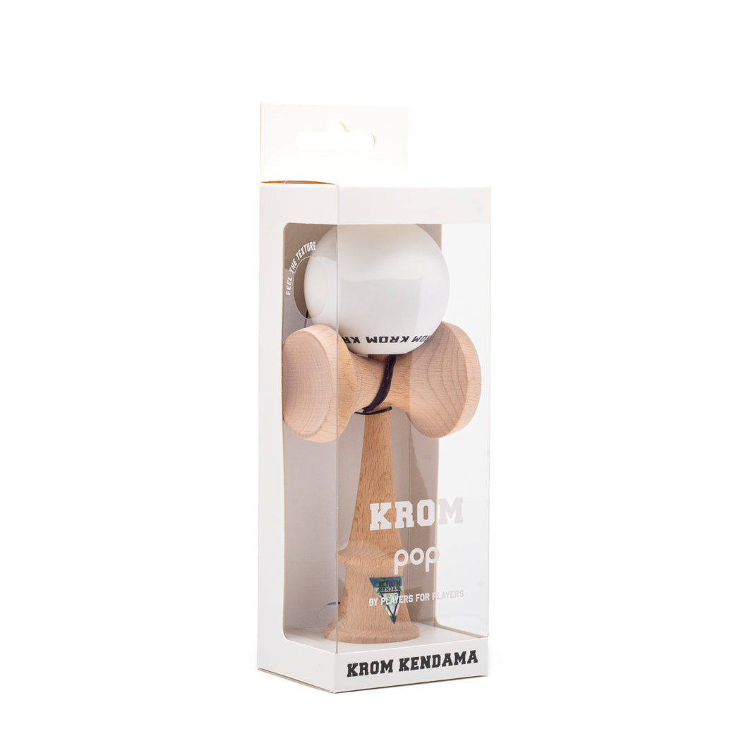 ⚪ KROM POP RUBBER – White ⚪